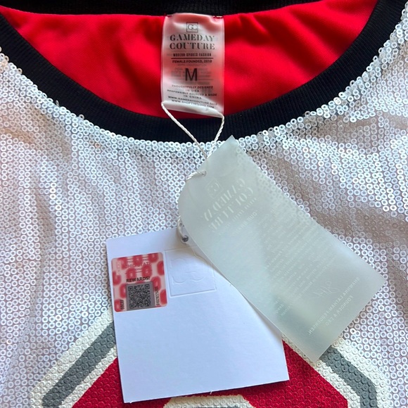 OHIO STATE BUCKEYES CHIC CHAMPS FULL SEQUIN JERSEY DRESS

SIZE: M - Picture 3 of 3